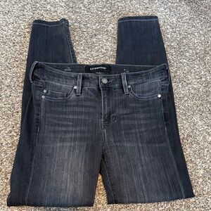 Liverpool Women's Dark Gray Skinny Jeans